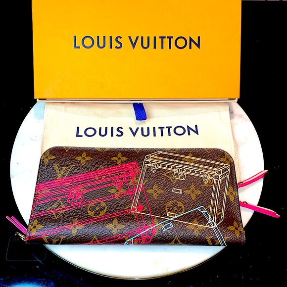 LOUIS VUITTON ZIPPY WALLET MONOGRAM ILLUSTRE TRUNKS 2014 - Picture 4 of 15